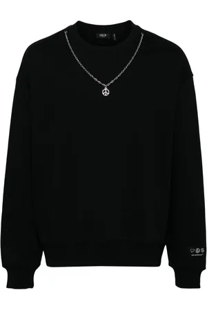 FIVE CM Sudadera con detalle de cadena