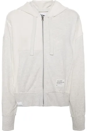 Izzue Hoodie con logo y cierre