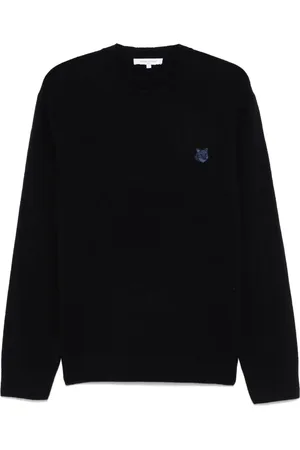 Maison Kitsuné Suéter con parche Bold Fox Head