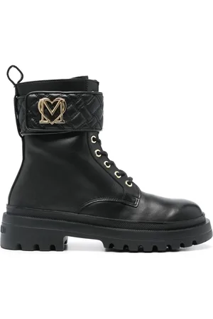Moschino Botines con paneles