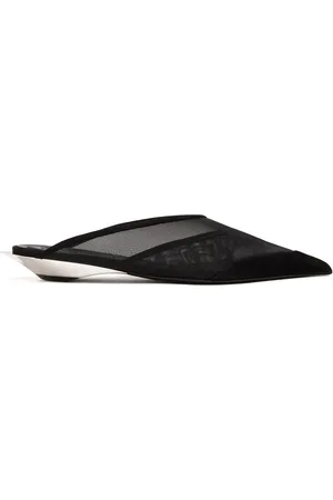 MUGLER Mules Fang con tacón de 20mm