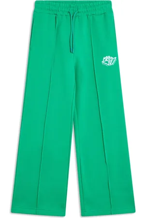 Msgm Pants con logo estampado