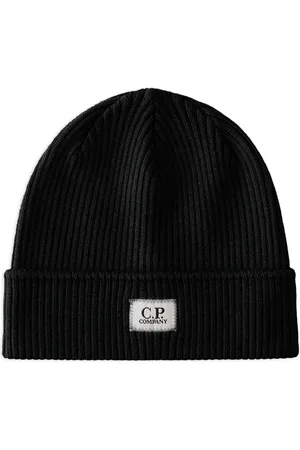 C.P. Company Gorro con parche del logo