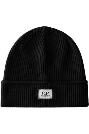 C.P. Company Gorro con parche del logo