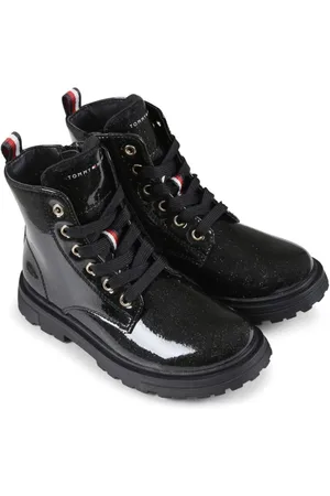 Tommy Hilfiger Botines con agujetas y glitter
