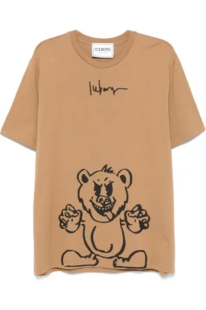 Iceberg Playera manga corta con logo bordado