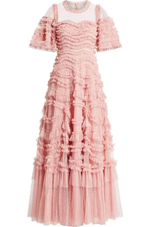 Needle & Thread Vestido con volantes