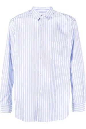 Comme des Garçons Camisa con estampado de rayas verticales