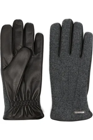 PESERICO SIGN Guantes con paneles de piel
