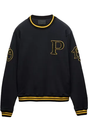 Prada Sudadera con parche del logo