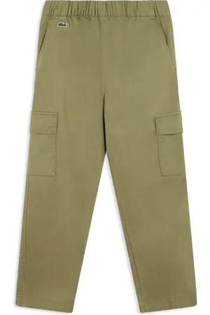 Lacoste Pantalones cargo estilo gabardina
