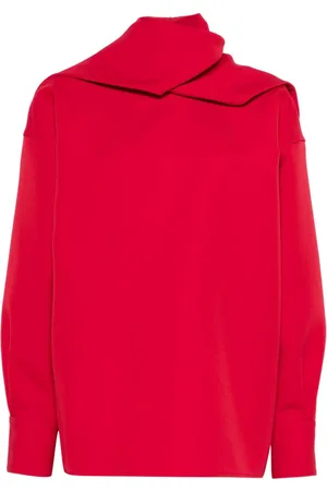 Carven Blusa con detalle de mascada