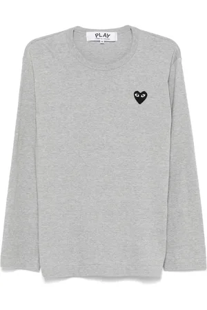 Comme des Garçons Playera con parche de corazón