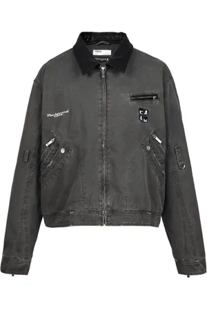 MASTERMIND JAPAN Chamarra bomber con logo estampado