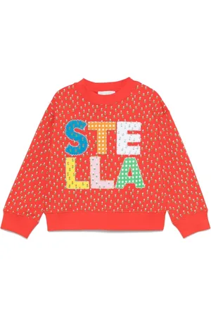 Stella McCartney Sudadera con parche del logo