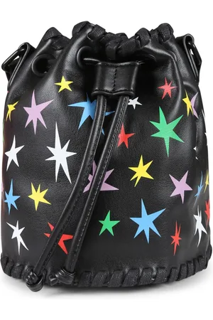 Stella McCartney Bolsa bucket con estrellas estampadas