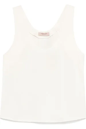 Twin-Set Top de crepé