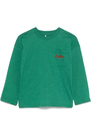 Mini Rodini Playera con bordado Agatha
