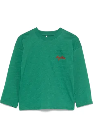 Mini Rodini Playera con bordado Agatha