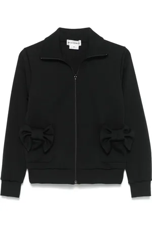 Comme des Garçons Top con cierre y detalle de moño