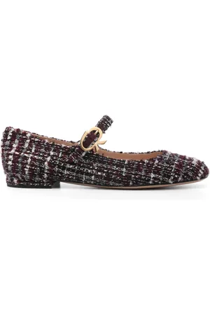 Gianvito Rossi Flats Mary Ribbon