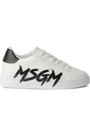 Msgm Tenis con logo estampado