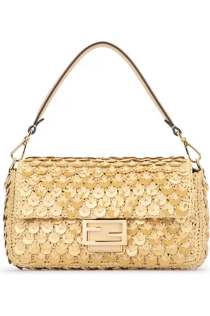 Fendi Tote Paglia macro