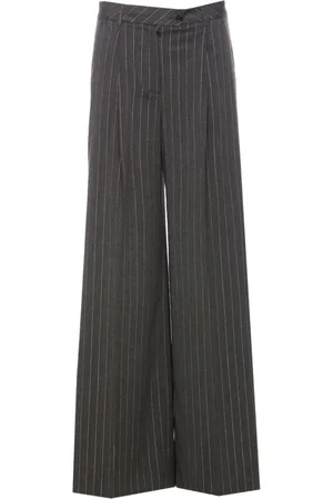 Liu Jo Pantalones acampanados con motivo de rayas