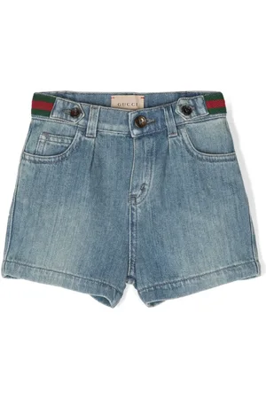 Gucci Shorts con detalle Web