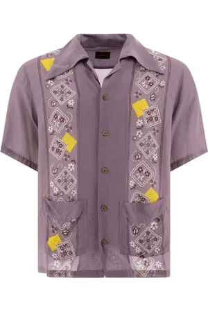 KAPITAL Camisa con detalle motivo floral