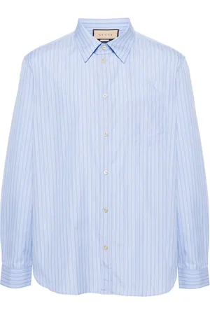 Gucci Camisa con motivo de rayas diplomáticas