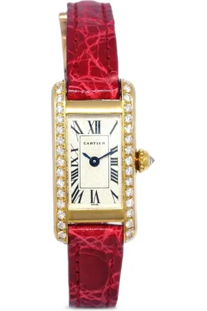 Cartier Reloj Tank Allongee de 28mm 1980-1990 pre-owned