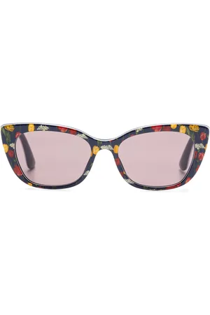 Dolce & Gabbana Lentes de sol con estampado floral