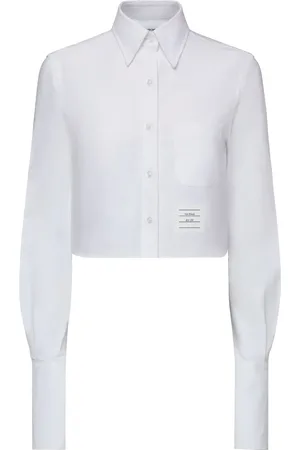 Thom Browne Camisa con parche Armband and Flag