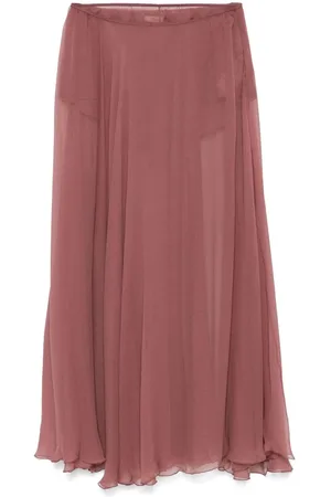 Chloé Falda midi Flou