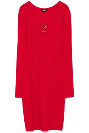 Roberto Cavalli Vestido corto tejido de canalé