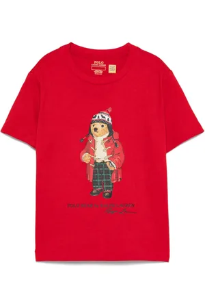 Ralph Lauren Playera con motivo Polo Bear