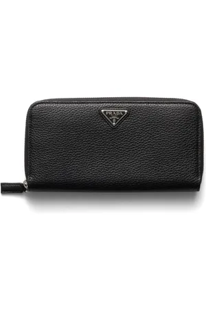 Prada Cartera con compartimentos y cierre