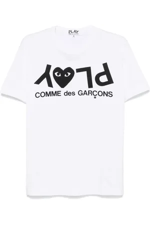Comme des Garçons Playera con logo estampado