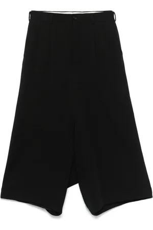 Comme des Garçons Pantalones de tiro caído