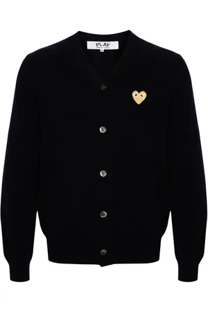 Comme des Garçons Cárdigan con cuello en V
