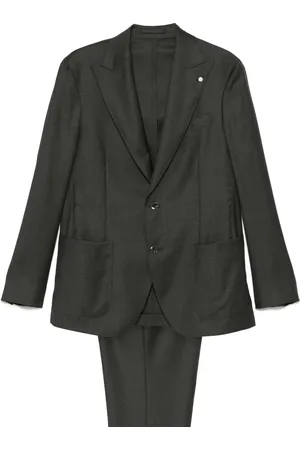 LUIGI BIANCHI MANTOVA Traje con botones