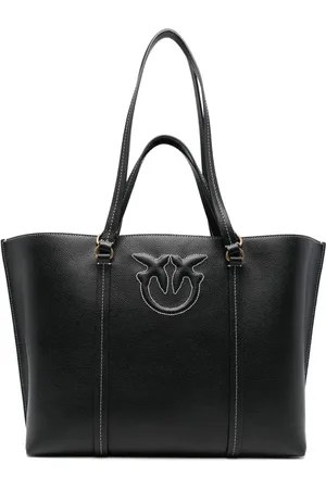 Pinko Tote con bordado Love Birds