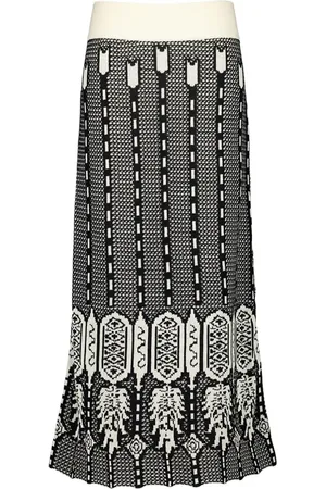 JOHANNA ORTIZ Falda midi Energy Matrix
