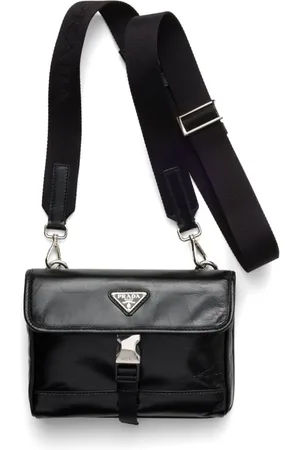 Prada Funda para celular con logo triangular