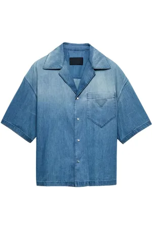 Prada Camisa de mezclilla