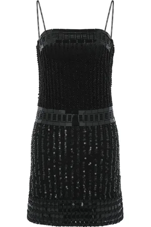 Alberta Ferretti Vestido corto bordado con lentejuelas