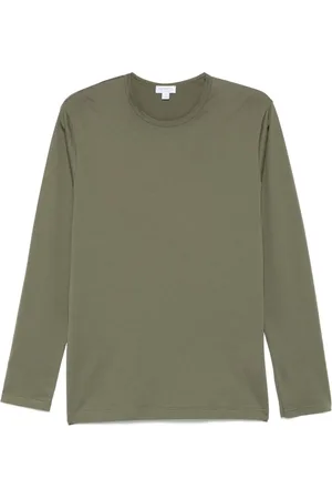Sunspel Playera cuello redondo