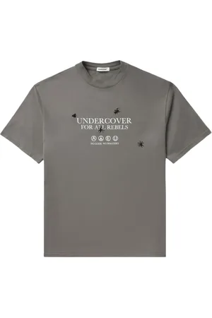 UNDERCOVER Playera con eslogan estampado