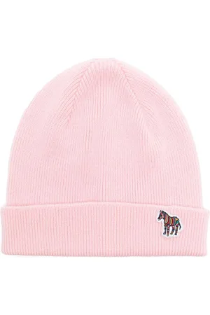 Paul Smith Gorro con parche de cebra
